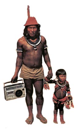 The Yanomami people's traditions are shaped by the belief that the natural and spiritual world are a unified force; nature creates everything, and is sacred.   They believe that their fate, and the fate of all people, is inescapably linked to the fate of the environment; with its destruction, humanity is committing suicide.          :Source:  http://www.amanakaa.org/yanomami/about.htm